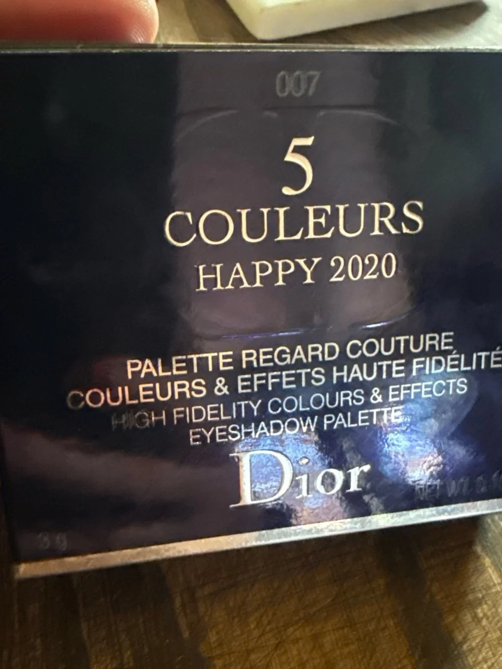 Christian Dior 2020 Metallic Eyeshadow Palette — Pink, Green, Gold, Silver, Blue